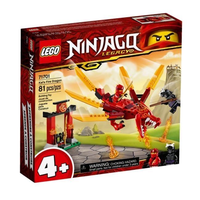 【LEGO 樂高積木】忍者 Ninjago 系列-赤地的火龍 71701