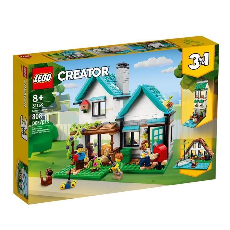 【LEGO 樂高積木】31139 Creator 創意系列-溫馨小屋(3)