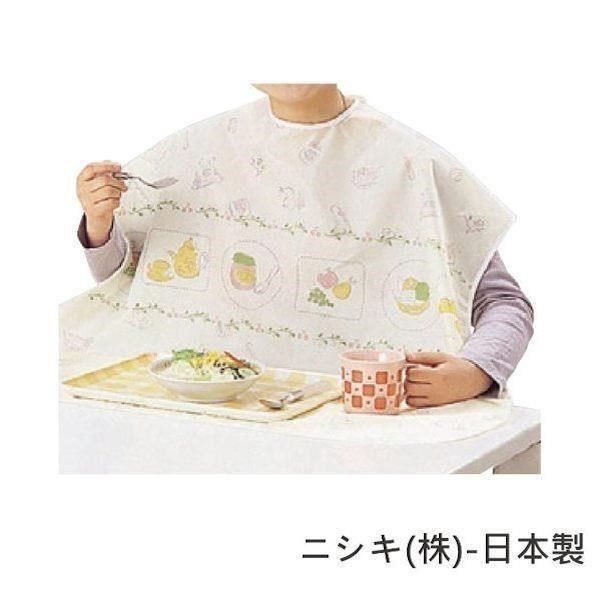 感恩使者 餐用圍兜 E0065 成人用 大人圍兜 銀髮族 餐用 撥水加工 日本製