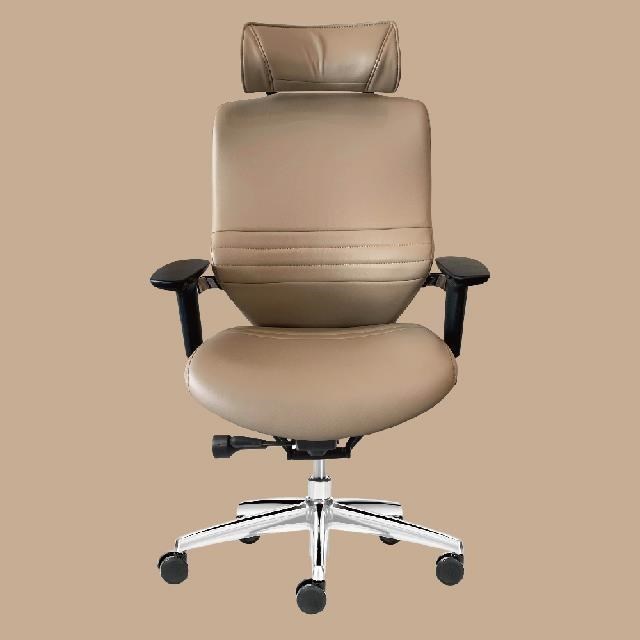 【舒樂活 4Health】NU Chair — 居家人體工學主管椅（超纖皮）