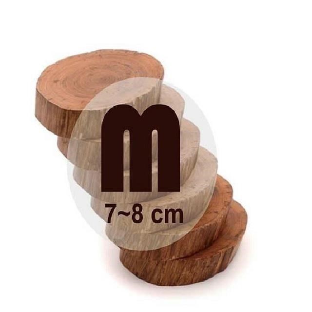 限量台灣檜木杯墊(M版本6件組)|芬多森林