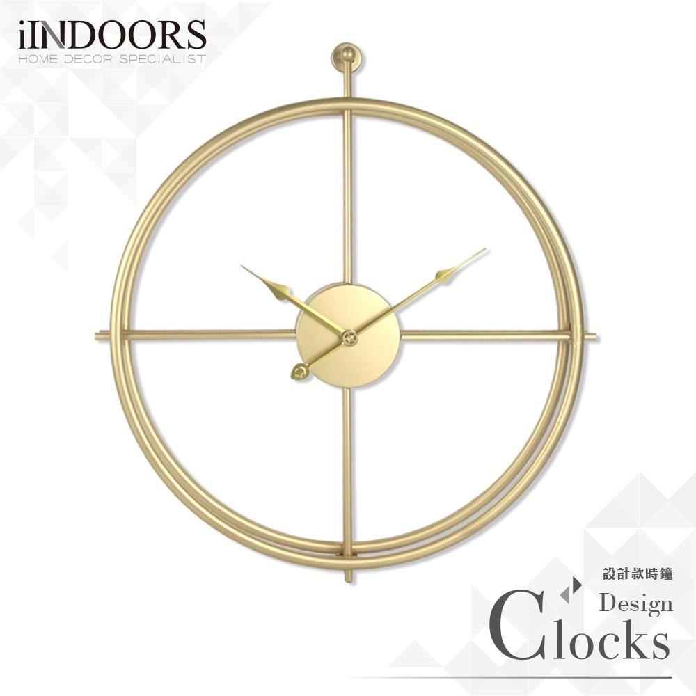 工業設計時鐘-璀璨金針50cm