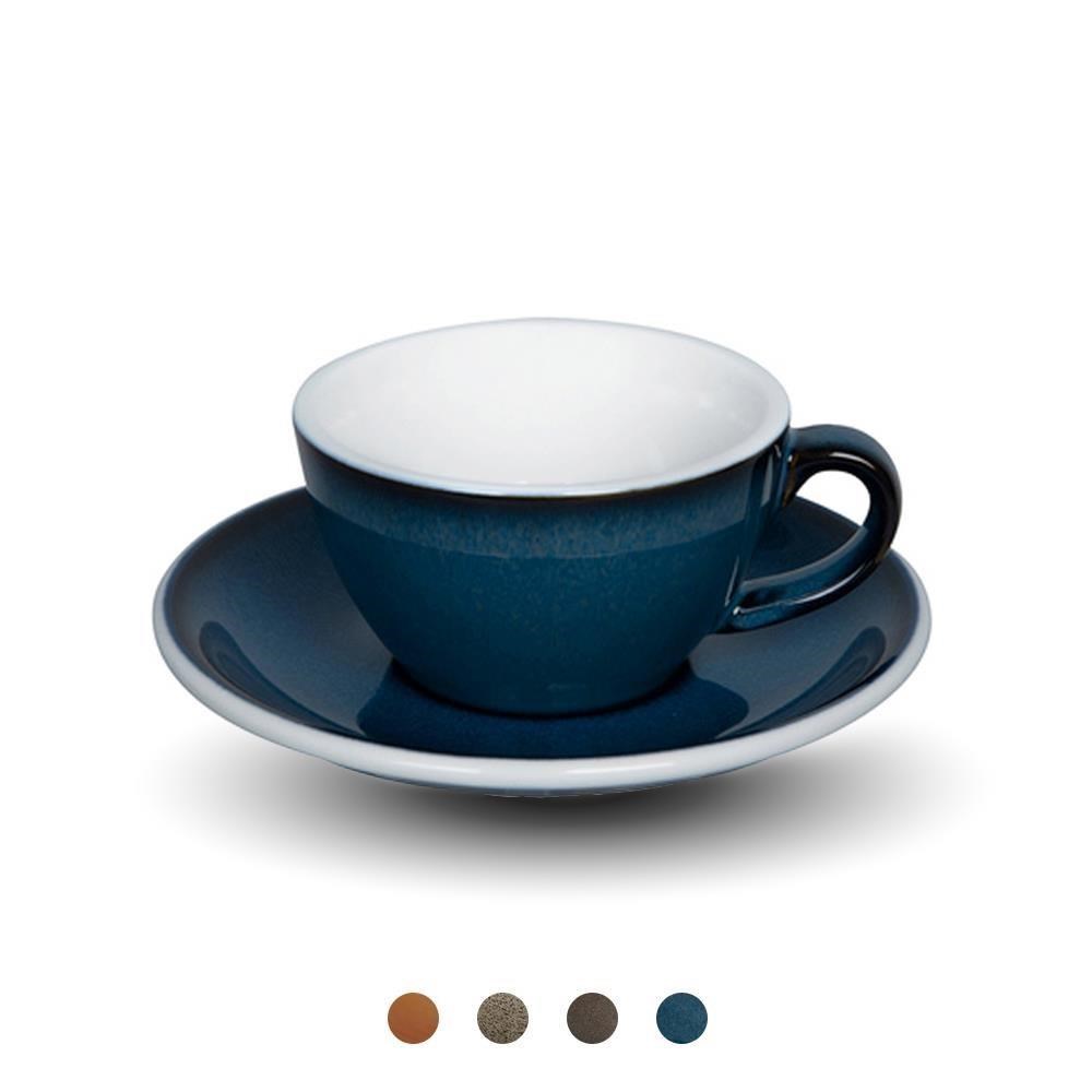 【LOVERAMICS】蛋形系列 - 150ml職人色白咖啡杯盤組