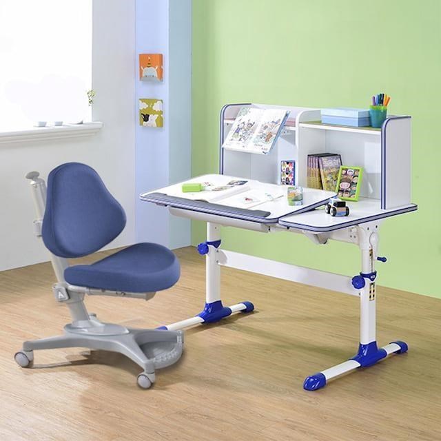 【SingBee欣美】小博士L板桌+139s椅(書桌椅 兒童桌椅 兒童書桌椅 升降桌)