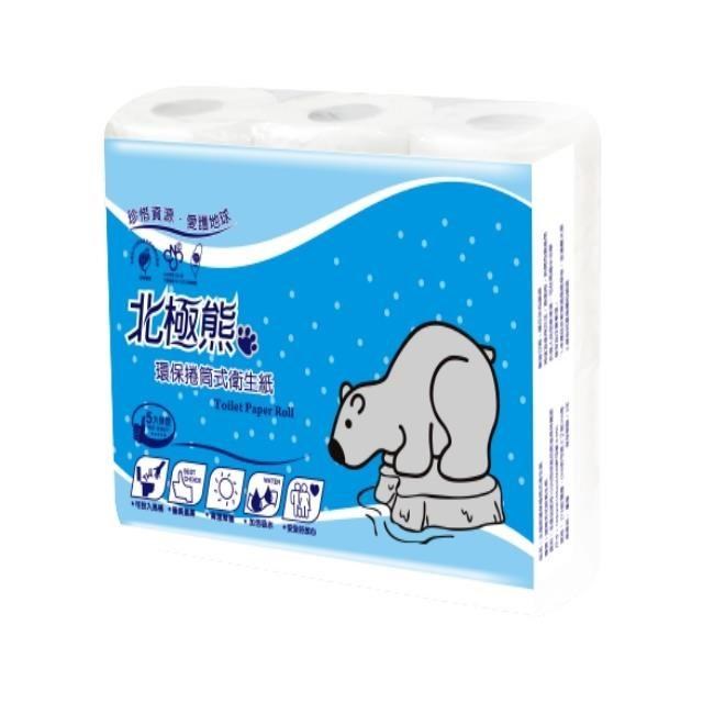 北極熊環保小捲筒衛生紙 270組x96捲/箱