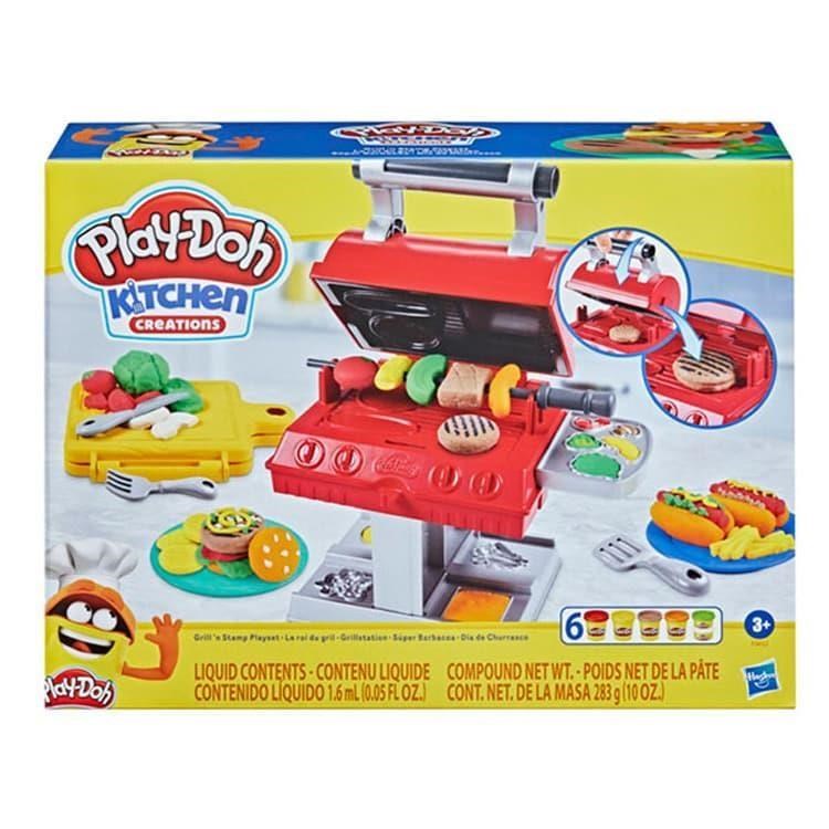 【培樂多 Play-Doh】廚房系列-BBQ美式烤肉遊戲組
