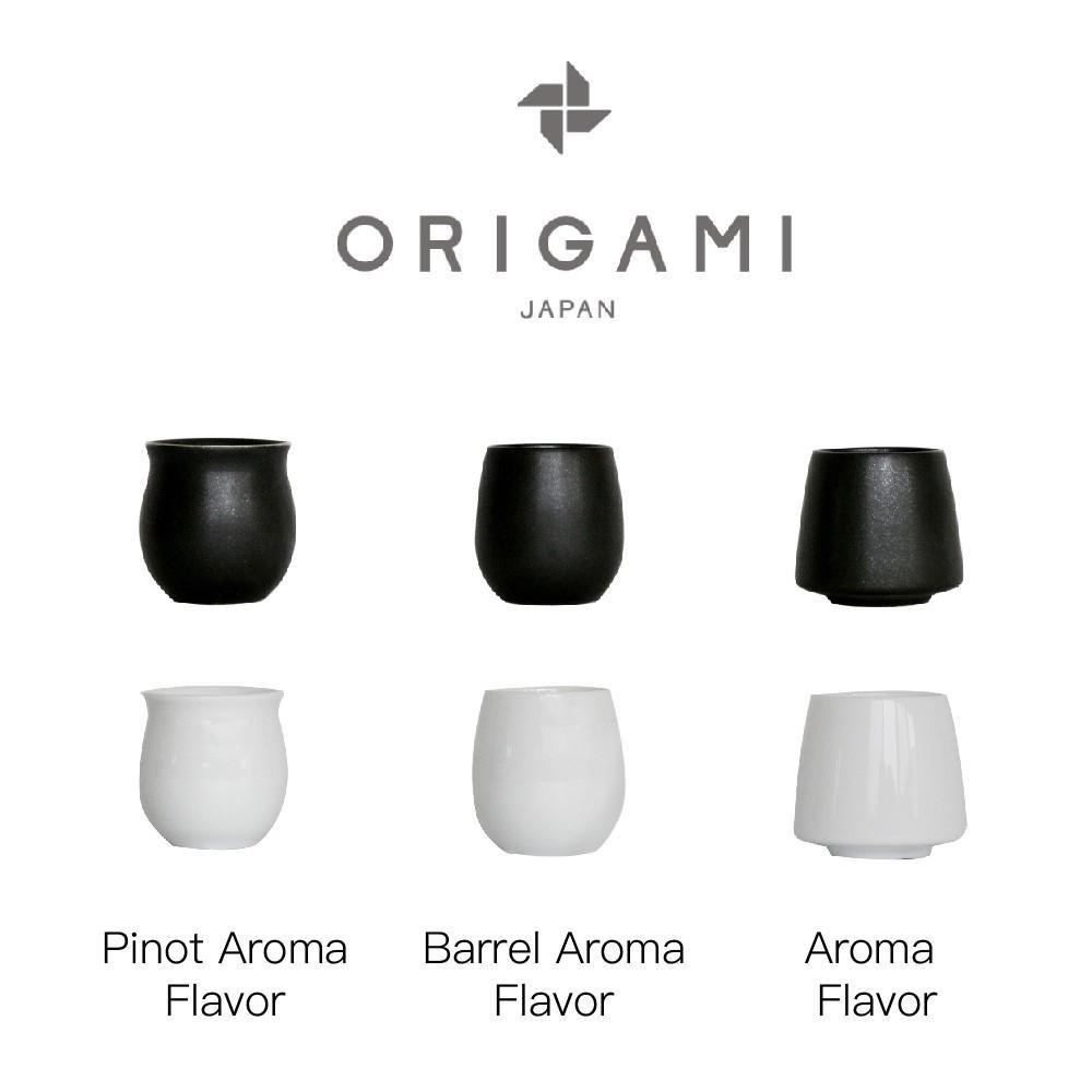 日本ORIGAMI Flavor系列陶瓷咖啡杯｜三種款式可選｜黑白兩色