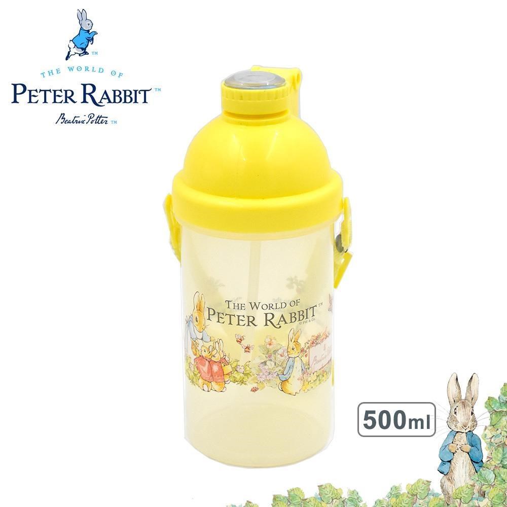 【Croissant科羅沙】Peter Rabbit 比得兔STORY兒童附帶水壺 500ml-黃