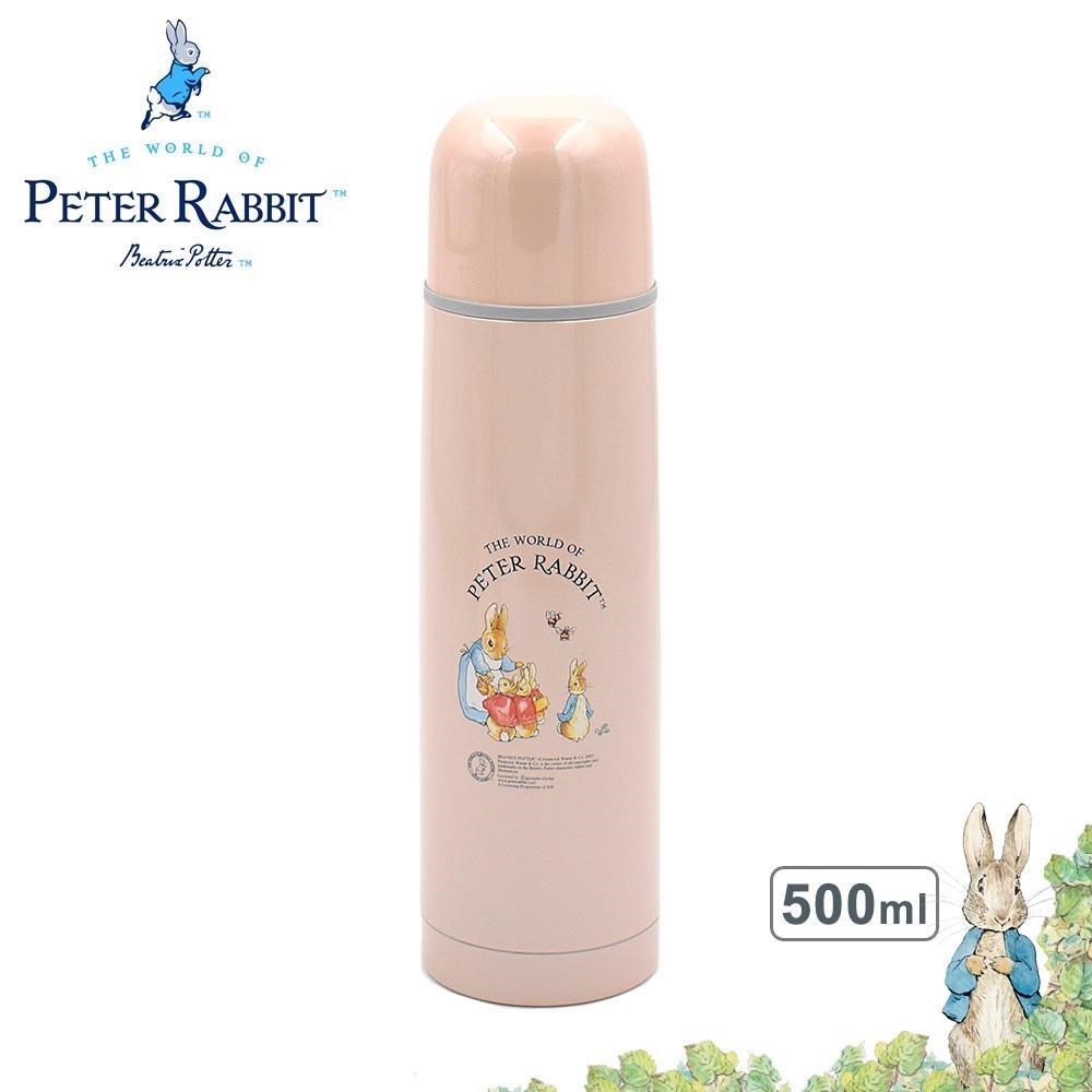 【Croissant科羅沙】Peter Rabbit 比得兔PE保溫瓶500ml-粉色(4759)