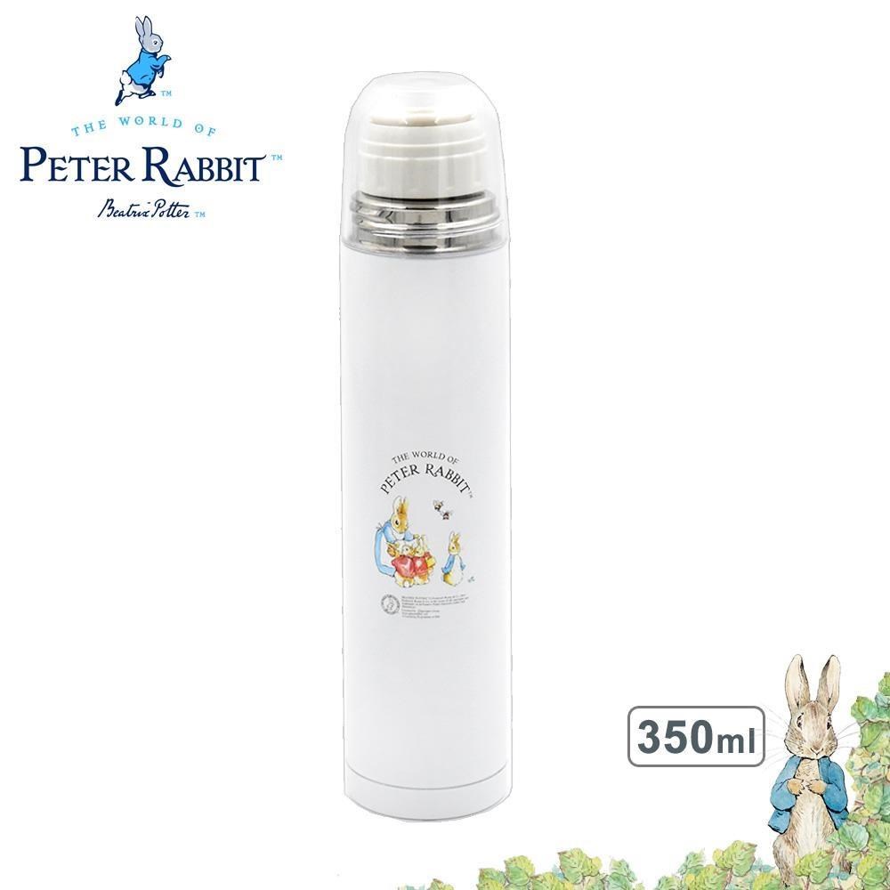 【Croissant科羅沙】Peter Rabbit 比得兔PE保溫瓶350ml-白色(4742)