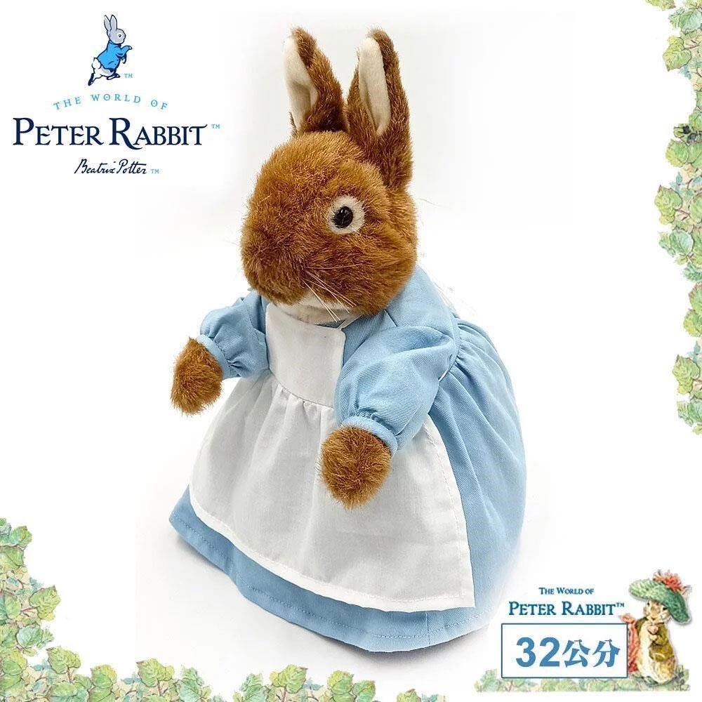 【Croissant科羅沙】Peter Rabbit 比得兔 PR兔媽媽玩偶(M)32cm