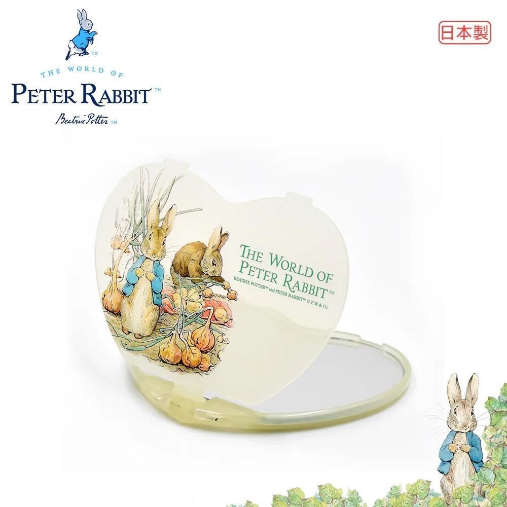 【Croissant科羅沙】Peter Rabbit 比得兔PKR心型摺鏡黃色(PR601)