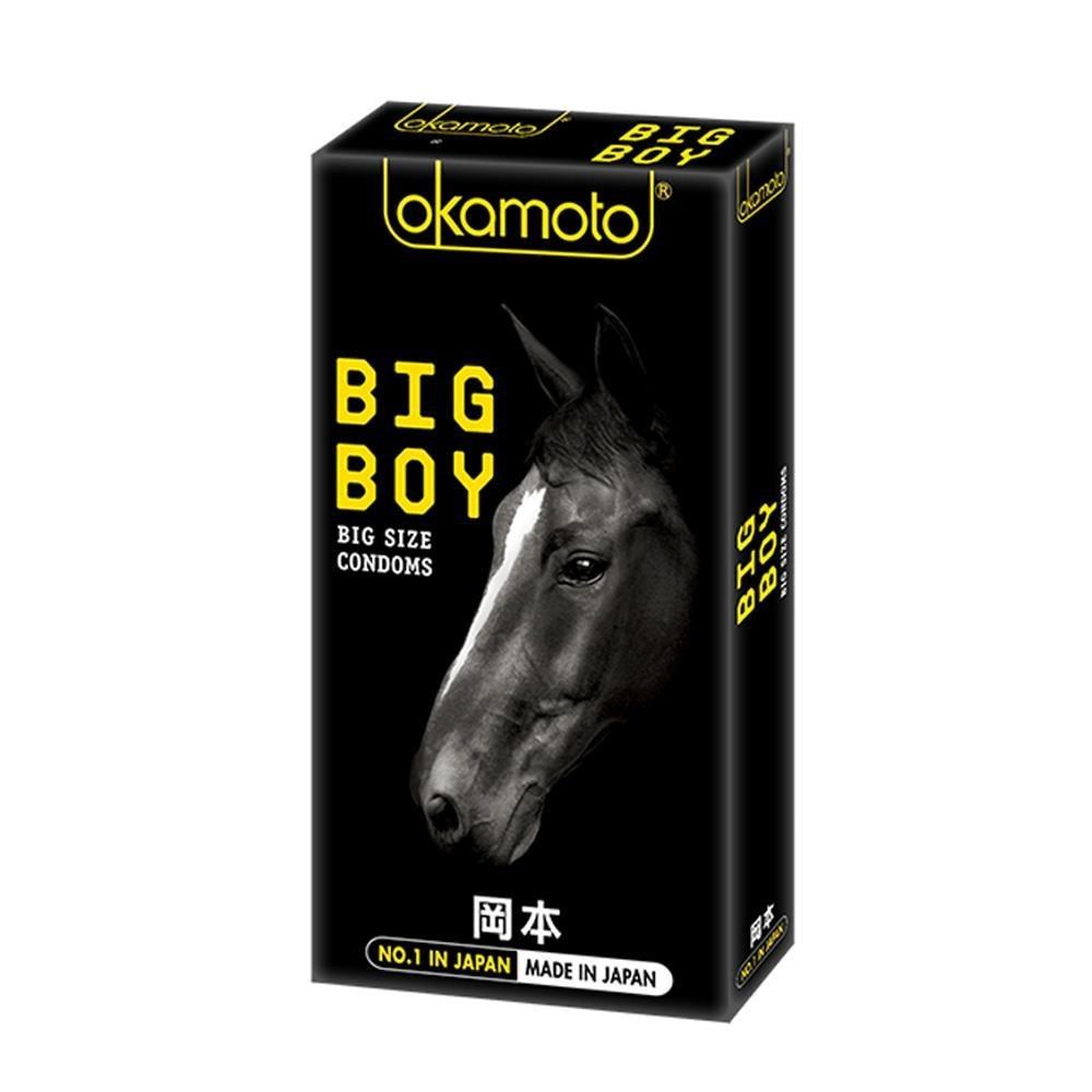 okamoto岡本-BIG BOY大黑馬保險套(10入)
