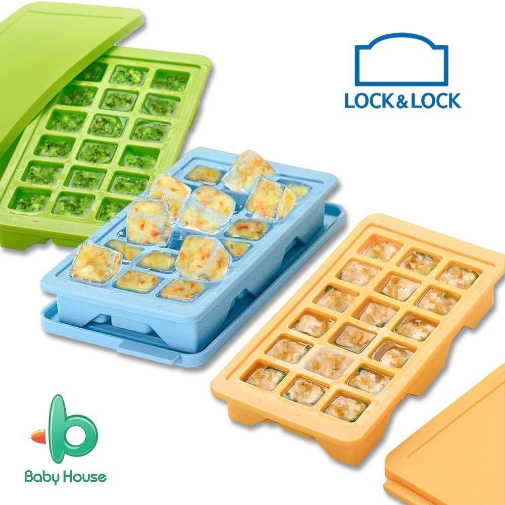 LOCK&LOCK 樂扣樂扣副食品冷凍儲存分裝盒冰磚盒 15g/格 (18格)