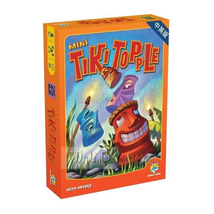 【樂桌遊】推倒提基迷你版 (中文) Tiki Topple Mini 兒童遊戲 966761