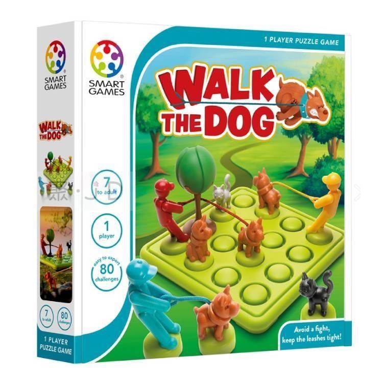 比利時SMART GAMES-小狗散步 ACT06538 益智桌遊