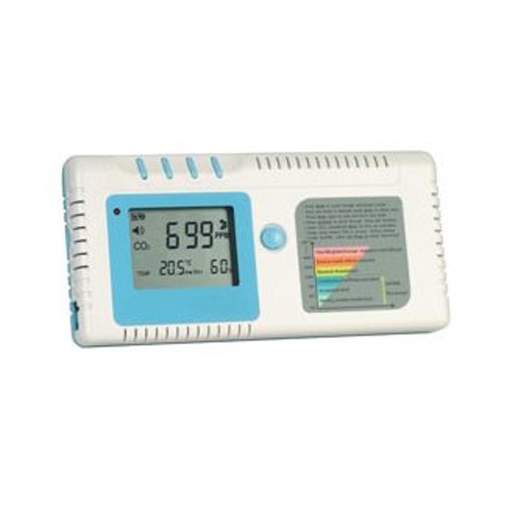 二氧化碳 CO2 偵測器 及 溫度 監測儀 檢測 /臺 ZG-106