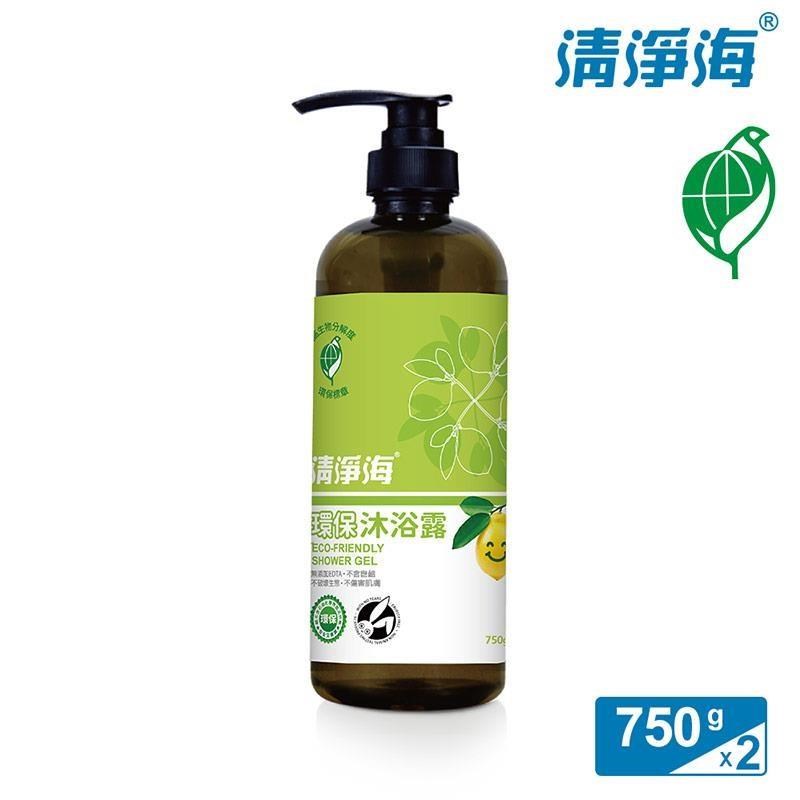 清淨海 檸檬系列環保沐浴露750g 2入