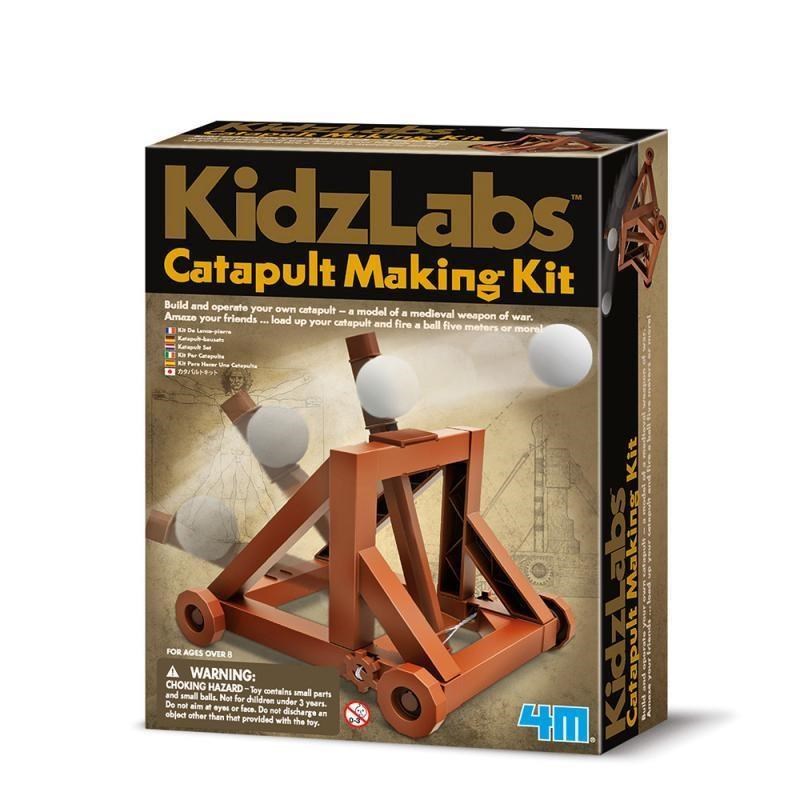 【4M創意玩具】科學探索系列-攻城投石車 Catapult Making Kit 03385