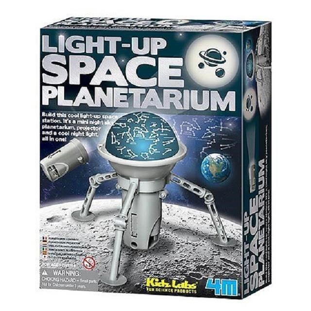 【4M創意玩具】科學探索系列-創意太空塔 Light-Up Space Planetarium 03359