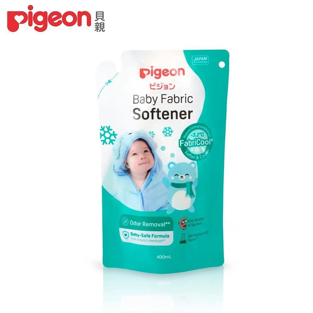 日本《Pigeon 貝親》嬰兒衣物柔軟精補充包400ML