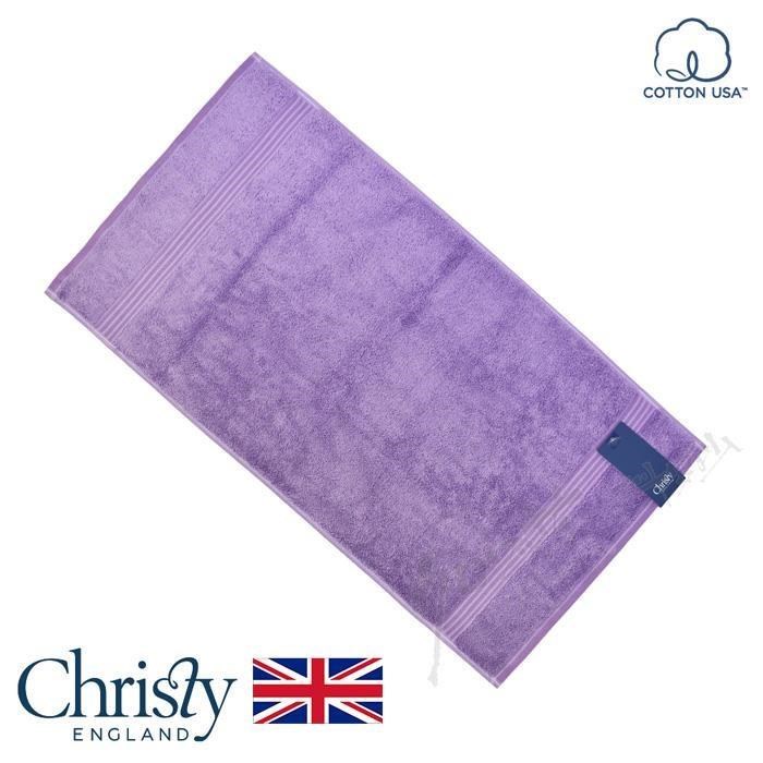 【Croissant 科羅沙】英國皇室品牌Christy 美國棉MARK毛巾 紫羅蘭 40*76cm