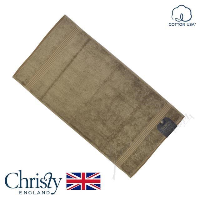 【Croissant 科羅沙】英國皇室品牌Christy 美國棉MARK毛巾 棕色 40*76cm