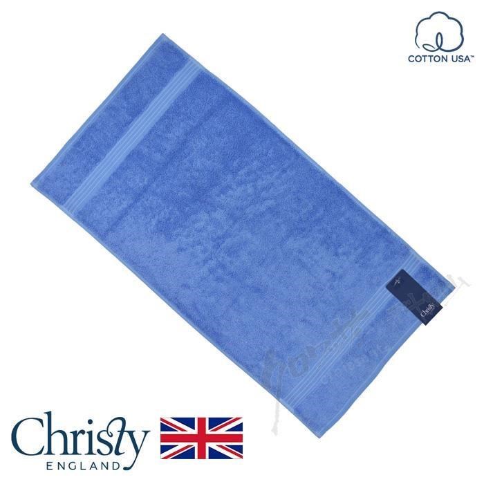 【Croissant 科羅沙】英國皇室品牌Christy 美國棉MARK毛巾 水藍 40*76cm