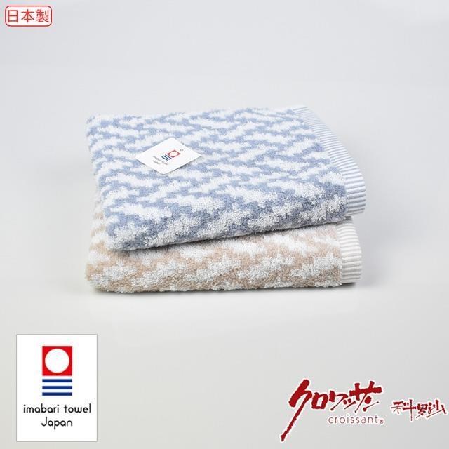 【Croissant 科羅沙】日本今治編紋毛巾 34*80公分