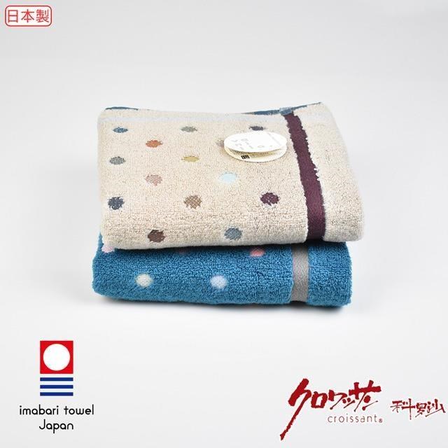 【Croissant 科羅沙】日本今治無撚典雅彩玉毛巾33*75cm