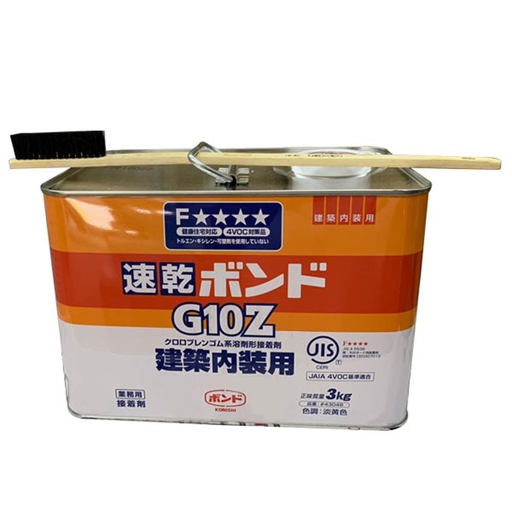 KONISHI 日本 小西 G10Z 43048 室內裝修用環保強力膠 不含甲醛甲苯 3kg /罐
