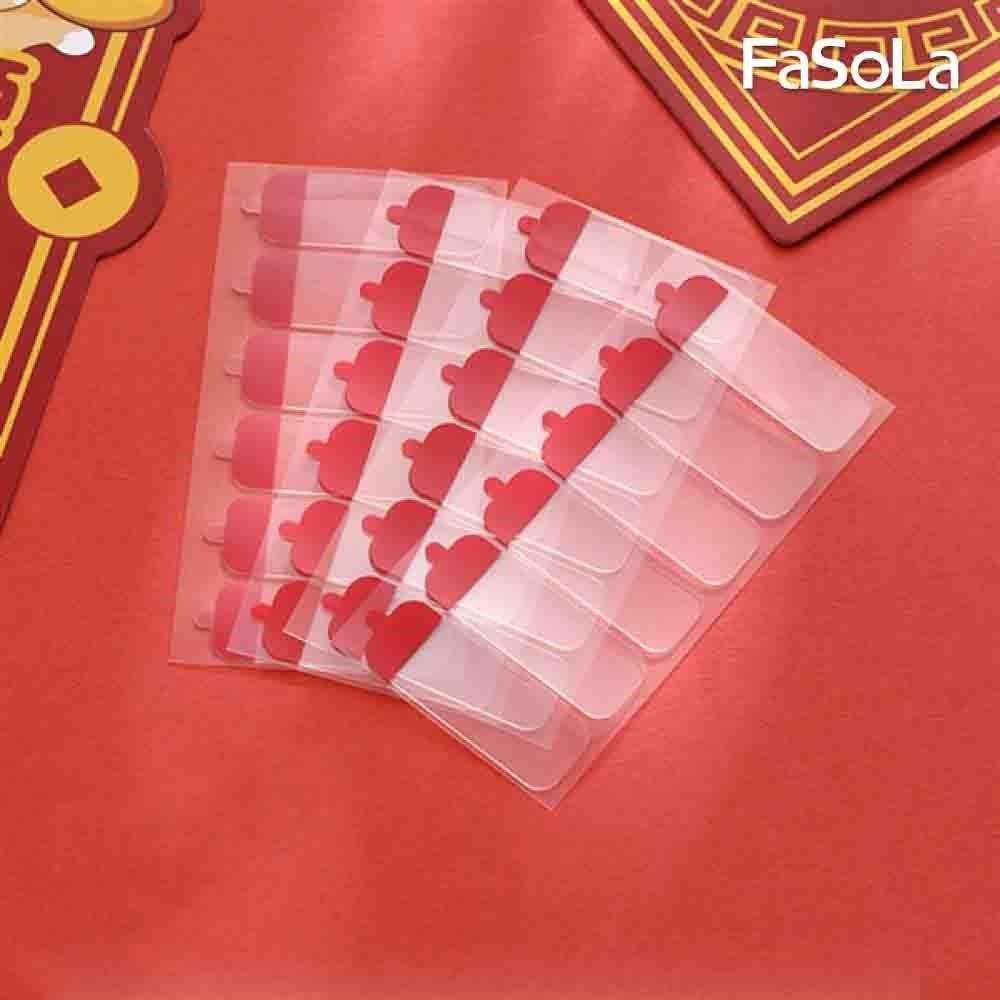 FaSoLa 多用途透明易撕無痕雙面膠貼60片