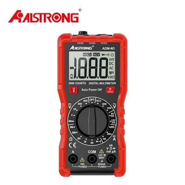 【ALSTRONG】臺灣A牌 ADM-N3 多功能數位電表（手動量程）