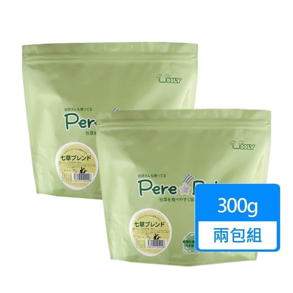 【Wooly】顆粒牧草 七草 300g/包 兩包組