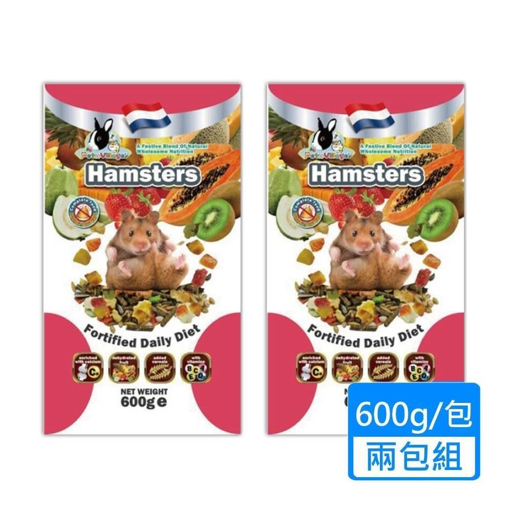 【Pet Village 魔法村】寵物鼠天然水果大餐 600g/包；兩包組