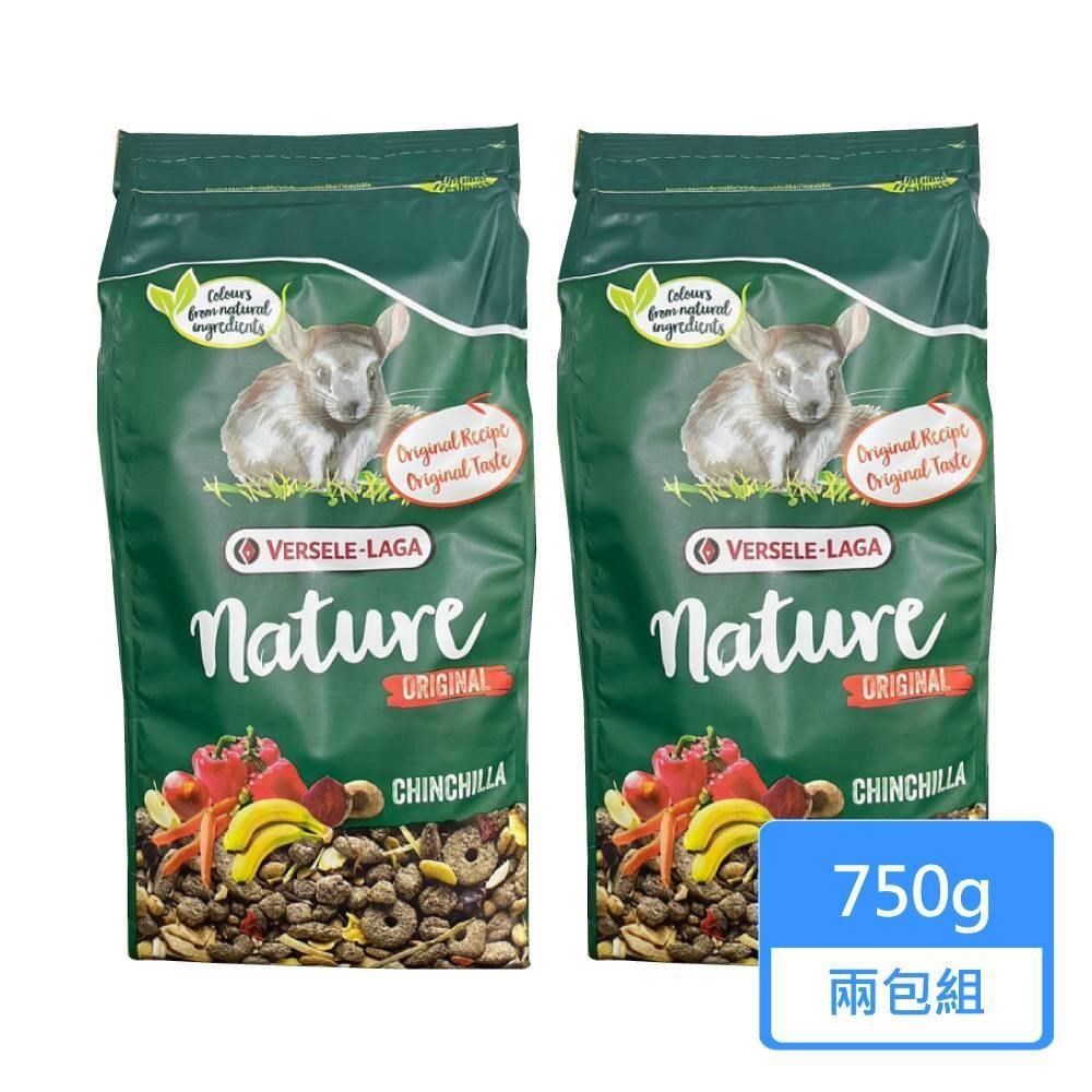 【Versele 凡賽爾】NATURE特級龍貓飼料 原味 750g/包；兩包組
