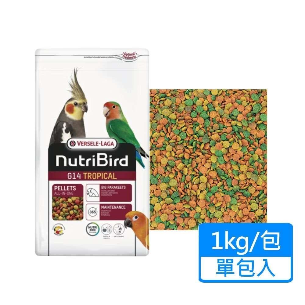 【Versele 凡賽爾】G14中大型鸚鵡-濃縮滋養丸 顆粒飼料 1kg/包