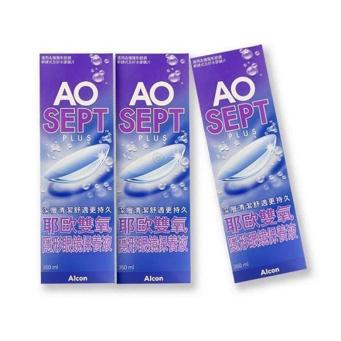 【ALCON】愛爾康AO耶歐雙氧保養液 360ml*6瓶/組
