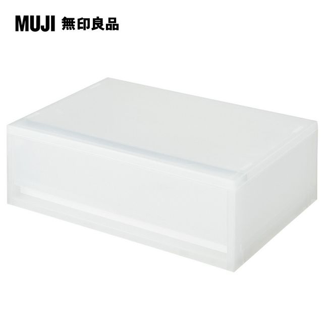 【MUJI 無印良品】PP資料盒/橫式/淺型