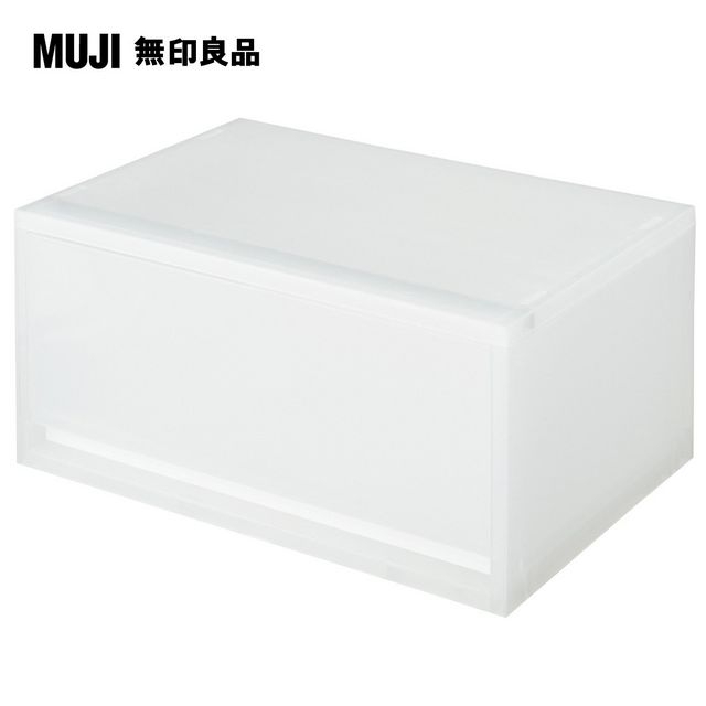 【MUJI 無印良品】PP資料盒/橫式/深型