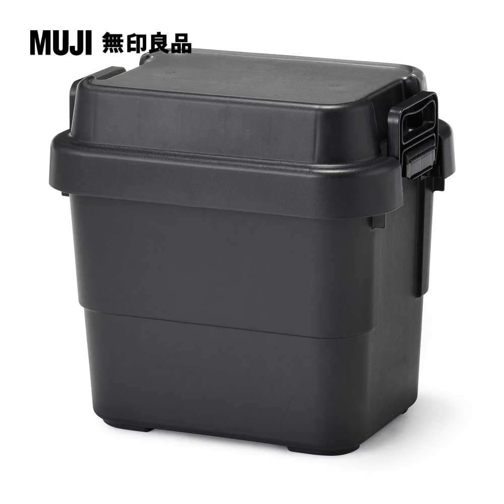 耐壓收納箱/迷你/黑約22L