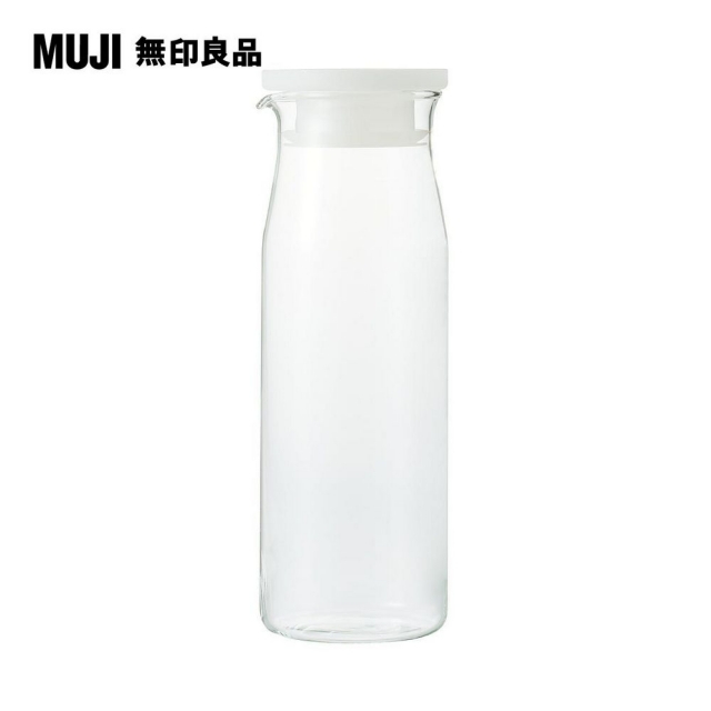 【MUJI 無印良品】耐熱玻璃水壺/1L