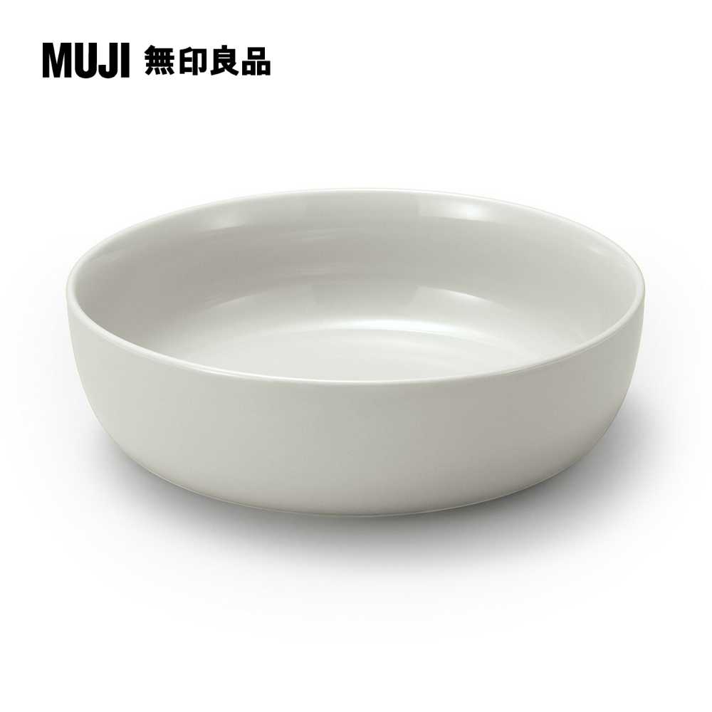 日常食器/缽/大灰米 約直徑21cm【MUJI 無印良品】