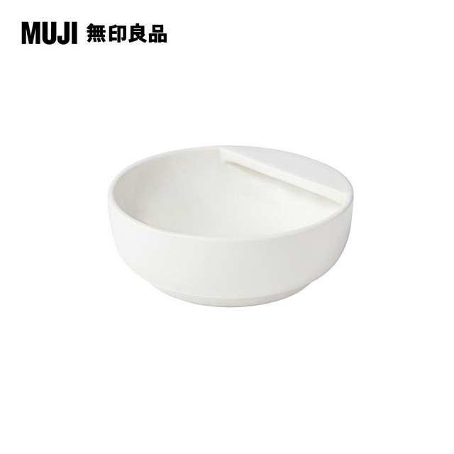 【MUJI 無印良品】米白瓷置杓碗
