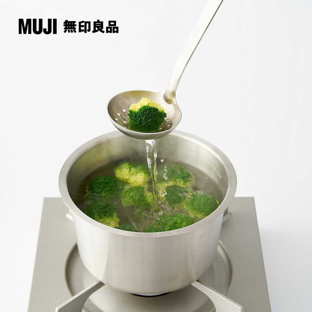 不鏽鋼漏勺長28cm【MUJI 無印良品】