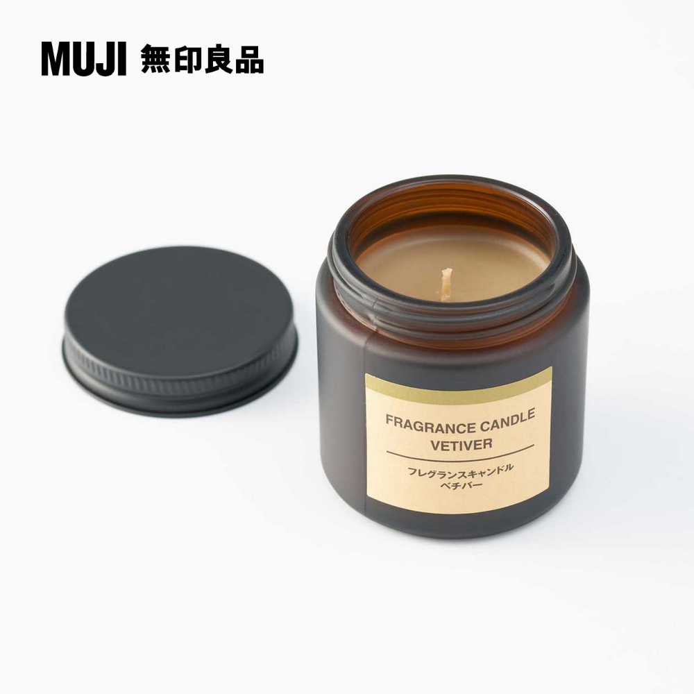 芬香蠟燭.岩蘭草香味/85g【MUJI 無印良品】