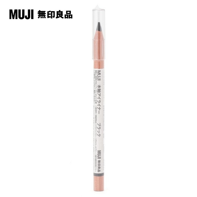 【MUJI 無印良品】木軸眼線筆/黑(R)