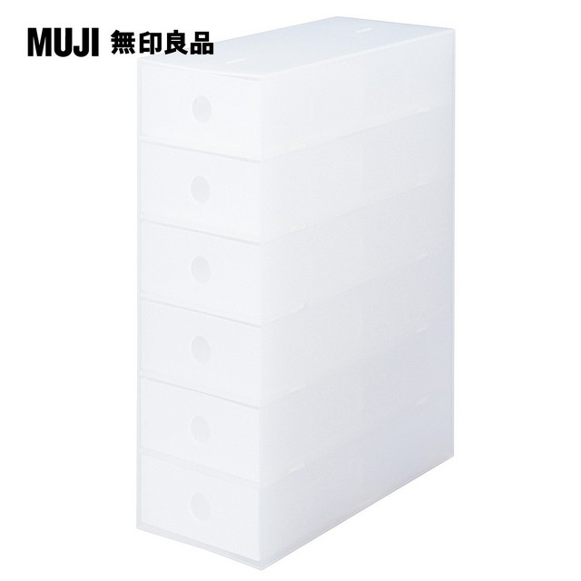 【MUJI 無印良品】聚丙烯小物收納盒/6層.約長11×寬24.5×高32cm