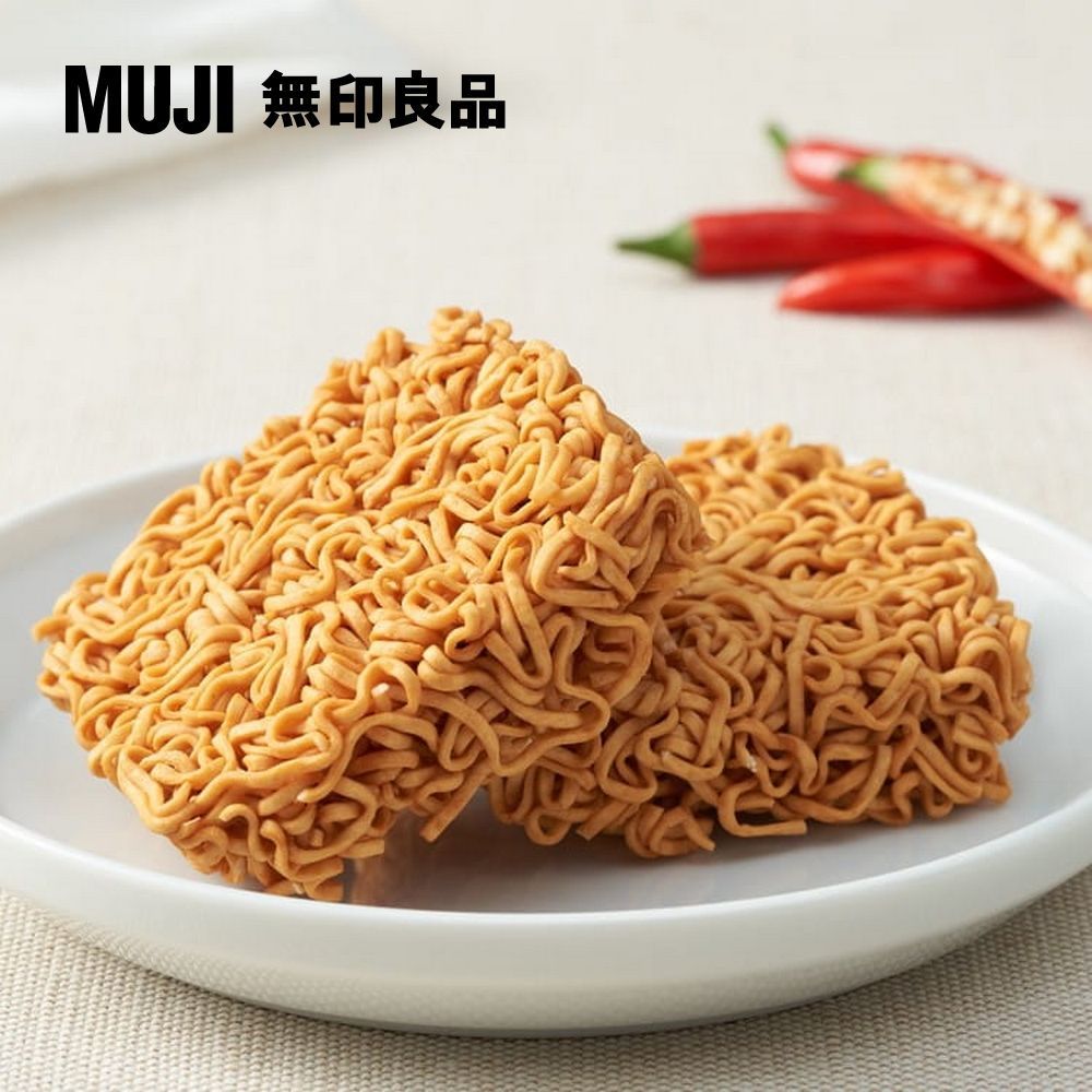 【MUJI 無印良品】即食迷你拉麵(麻辣風味)/120g (5入)