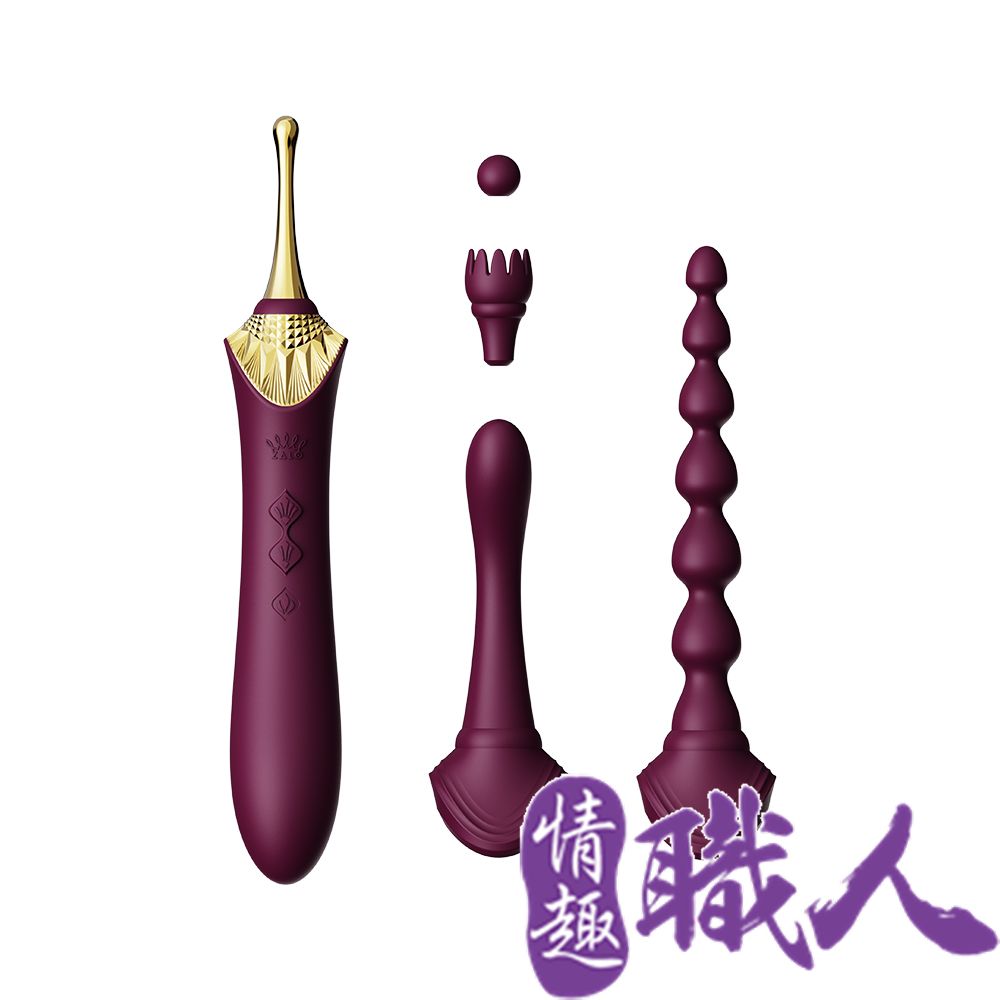 Zalo｜Bess 2｜秒高潮多用途陰蒂震動器 紫色